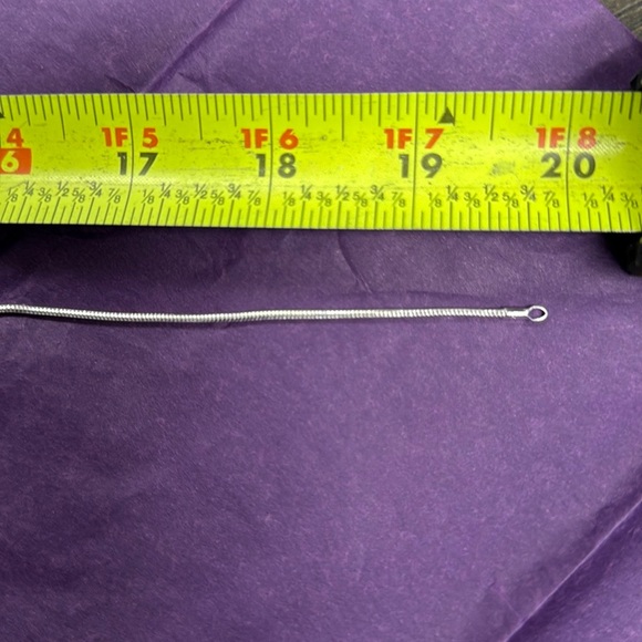 Sterling Silver Chain - snake 20” 8.2g - Picture 5 of 7